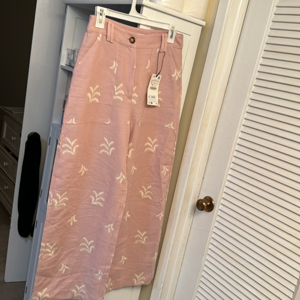 Zara linen pants new with tags